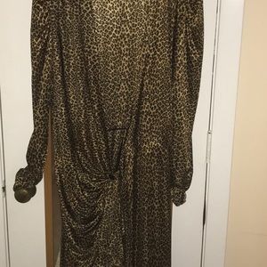 Silk tiger dress